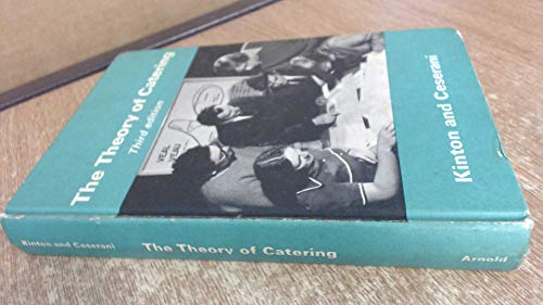 Imagen de archivo de The Theory of Catering a la venta por Better World Books