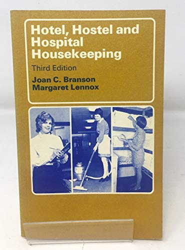 Imagen de archivo de Hotel, Hostel and Hospital Housekeeping a la venta por Better World Books