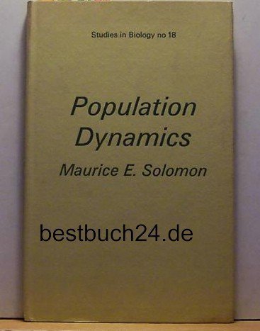 Beispielbild fr Population Dynamics. zum Verkauf von Plurabelle Books Ltd