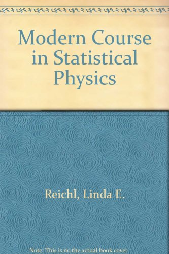 9780713127775: Modern Course in Statistical Physics