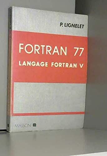 Stock image for Fortran 77 for sale by WorldofBooks