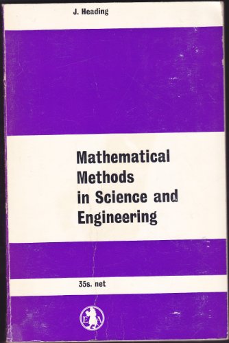 Stock image for Mathematical Methods in Science and Engineering for sale by WorldofBooks
