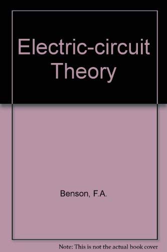 Stock image for Electric-circuit Theory for sale by Stephen White Books