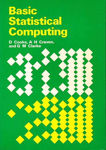 Beispielbild fr Basic Statistical Computing zum Verkauf von AwesomeBooks