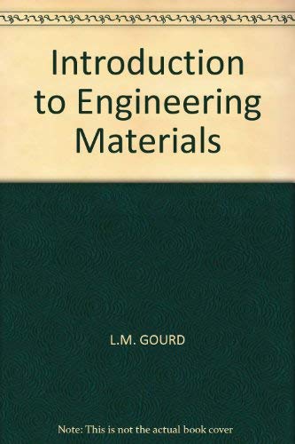 Stock image for An Introduction to Engineering Materials for sale by Bahamut Media