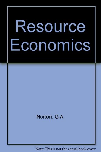 Stock image for Resource Economics for sale by Better World Books