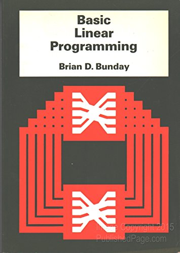 9780713135091: Basic Linear Programming