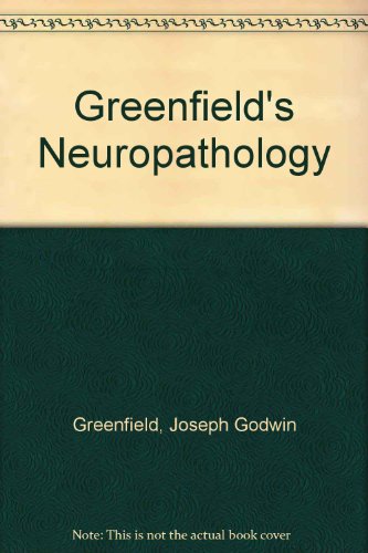 Imagen de archivo de Greenfield's Neuropathology a la venta por Bookmonger.Ltd