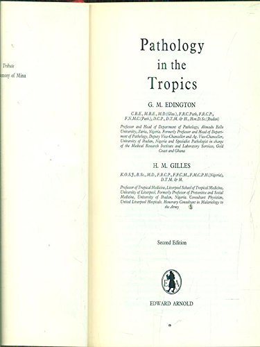 9780713142396: Pathology in the tropics