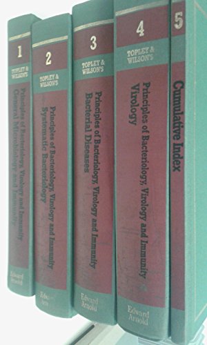 Imagen de archivo de Topley and Wilson's Principles of Bacteriology, Virology and Immunity: V. 1-4: With Index (Volumes 1, 2, 3, 4, 5) a la venta por Anybook.com