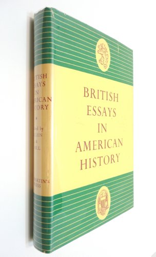 9780713150018: British Essays in American History