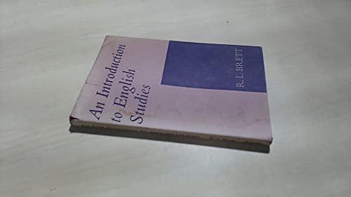 Stock image for Introduction to English Studies for sale by Goldstone Books