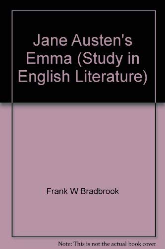 Beispielbild fr Jane Austen's "Emma" zum Verkauf von RIVERLEE BOOKS