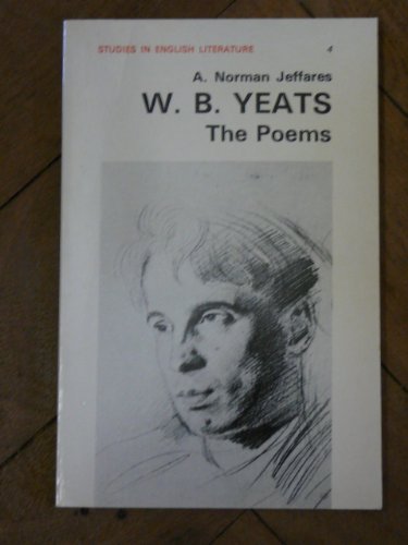 9780713150599: W.B.Yeats' "Poems" (Study in English Literature)