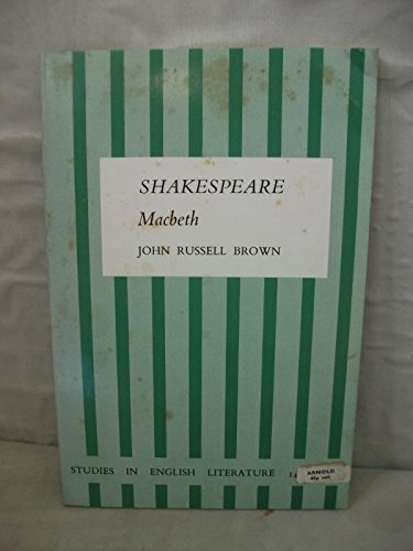 Beispielbild fr Shakespeare's "Macbeth": No 14 (Study in English Literature) zum Verkauf von WorldofBooks