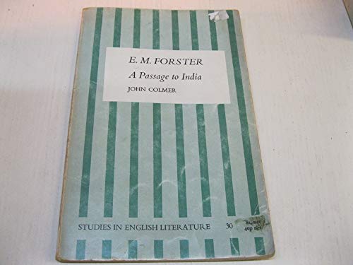 Beispielbild fr E.M.Forster's "Passage to India" (Study in English Literature) zum Verkauf von WorldofBooks