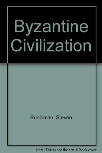 Stock image for Byzantine Civilization for sale by True Oak Books