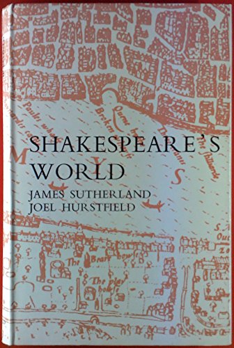 Imagen de archivo de Shakespeare's World a la venta por Dave's Books