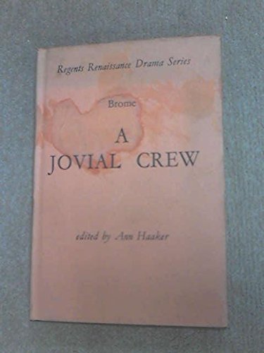 Imagen de archivo de Jovial Crew (Regents Renaissance Drama) a la venta por HALCYON BOOKS