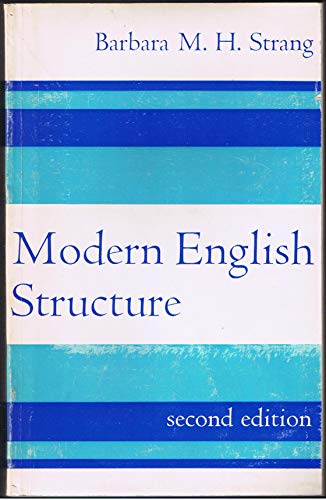 Imagen de archivo de Modern English Structure a la venta por Anybook.com