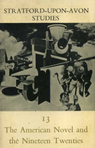 Imagen de archivo de The American Novel and the Nineteen Twenties a la venta por Ammareal