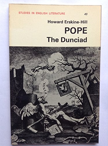 Beispielbild fr Pope's "Dunciad" (Study in English Literature) zum Verkauf von WorldofBooks