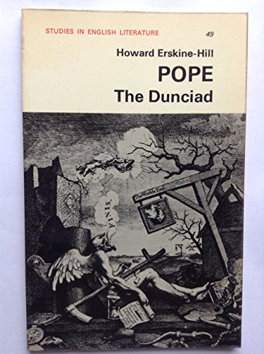 Stock image for Pope's "Dunciad" (Study in English Literature) for sale by WorldofBooks