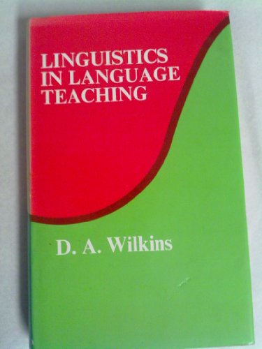 9780713156270: Linguistics in Language Teaching