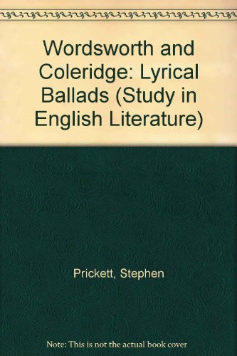 9780713158052: Wordsworth and Coleridge: Lyrical Ballads