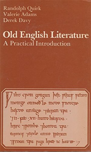 9780713158083: Old English Literature: A Practical Introduction