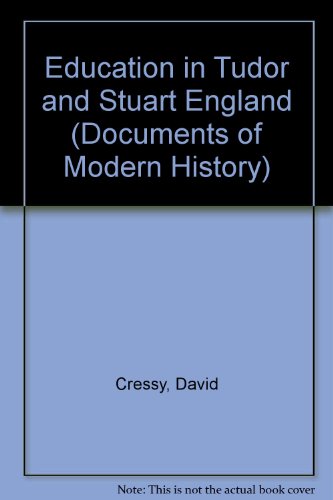 9780713158175: Education in Tudor and Stuart England (Documents of modern history)