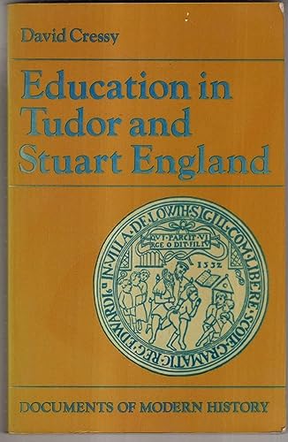 Stock image for Education in Tudor and Stuart England (Documents of Modern History) for sale by WorldofBooks