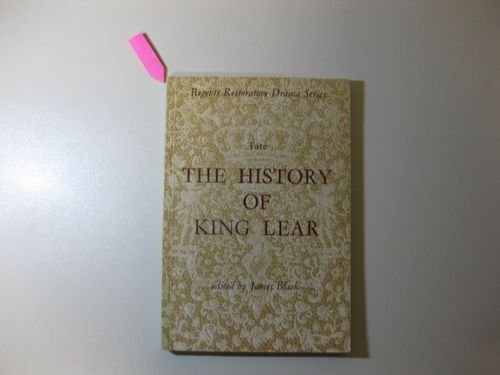 Stock image for The History of King Lear for sale by Better World Books