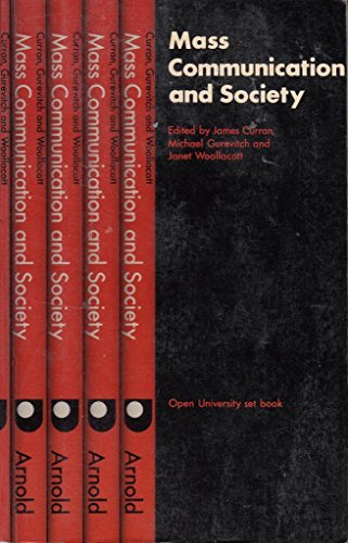 Stock image for Mass Communication and Society (Set books) for sale by Kennys Bookstore