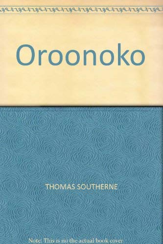 Beispielbild fr Oroonoko zum Verkauf von Daedalus Books