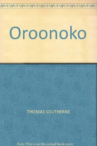 Stock image for Oroonoko for sale by Daedalus Books