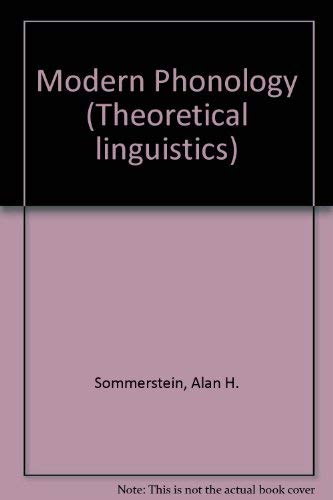 9780713159615: Modern Phonology