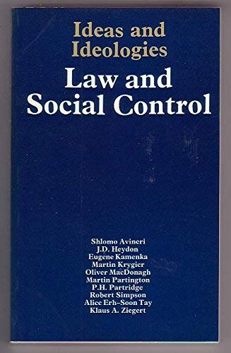 Beispielbild fr Law and Social Control zum Verkauf von medimops