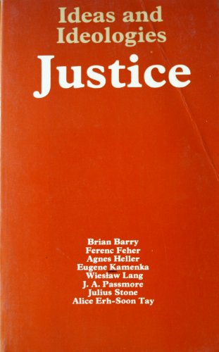 Stock image for Justice (Ideas & ideologies) for sale by Goldstone Books