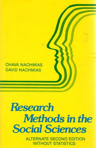 9780713162837: Research Methods in the Social Sciences