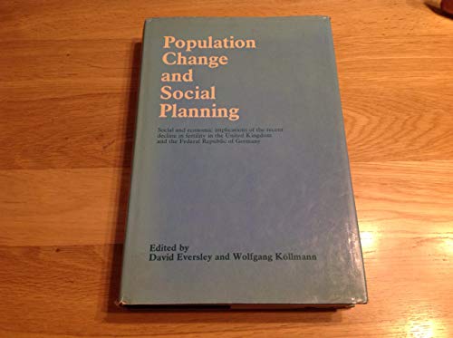 Beispielbild fr POPULATION CHANGE AND SOCIAL PLANNING. zum Verkauf von Cambridge Rare Books