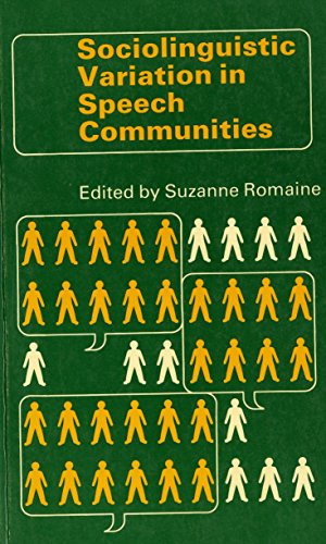 Sociolinguistic Variation in Speech Communities