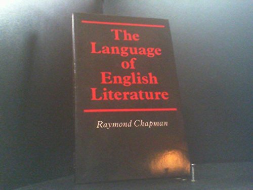Stock image for The language of English literature for sale by HPB-Red