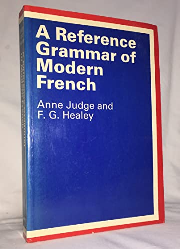 A Reference Grammar of Modern French