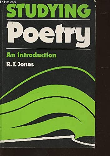 9780713164671: Studying poetry: An introduction