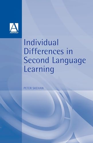 9780713166026: Individual Differences in Second Language Learning (Second Language Acquisition Series)