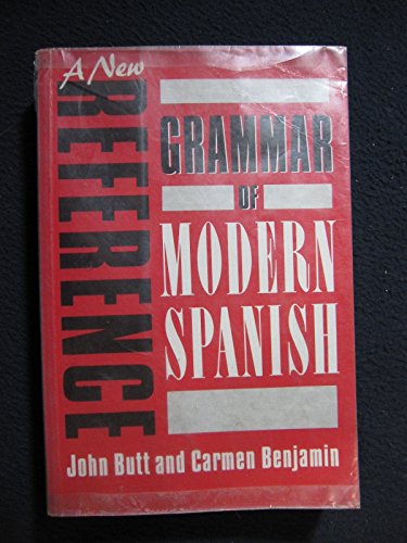 Beispielbild fr A New Reference Grammar of Modern Spanish zum Verkauf von Wonder Book