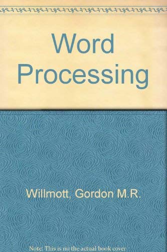 9780713174601: Word Processing