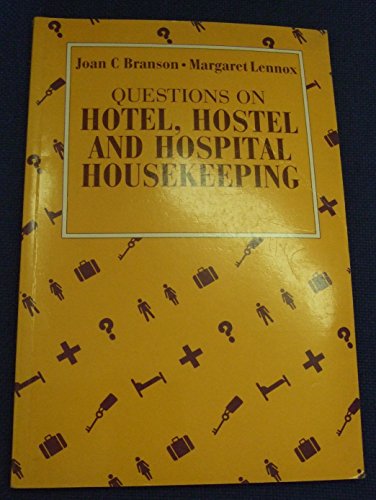 9780713177725: Questions on Hotel, Hostel and Hospital Housekeeping: To Accompany "Hotel, Hostel and Hospital Housekeeping, Fifth Edition"