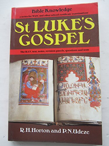 9780713180275: St.Luke's Gospel (Bible Knowledge series)